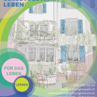 Flyer Mosaik Wohnschule Basel